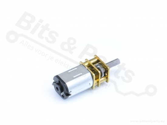 Motor DC Micro met gears 12V 1000RPM Type N20